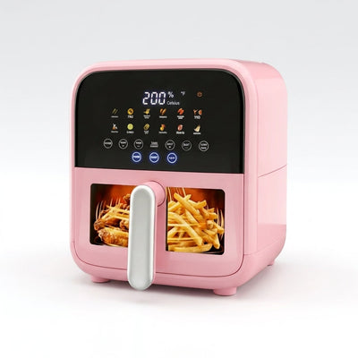 Smart Air Fryer Designed for Healthy Cooking, 12.6QT Capacity, 12-in-1 Functions, App Control