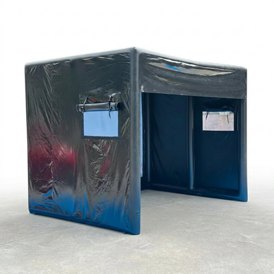 Golf Simulator Designed for Home Practice, 10x13x10 FT Inflatable Tent, Projection Screen, All Skill Levels