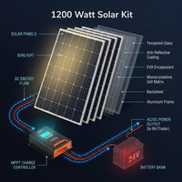 1200 Watt Solar Kit — How It Works