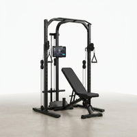 AI Smart Home Gym, All-In-One Digital Weight Workout Machine for Squat, Strength, Cardio, HIIT — Studio Shot