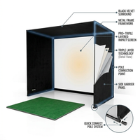 Simbox Golf Simulator Enclosure - 7 Sizes Available — How It Works