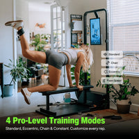 AI Smart Home Gym, All-In-One Digital Weight Workout Machine for Squat, Strength, Cardio, HIIT